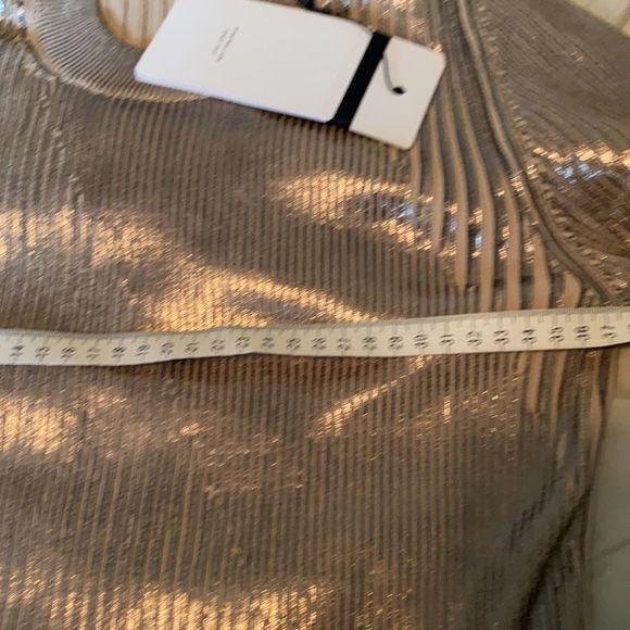 SPORTMAX LAMÉ KNIT SWEATER - Picture 4 of 6